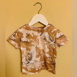 Three Sixty Baby Boys Multicolor Floral & Animal Print T-Shirt